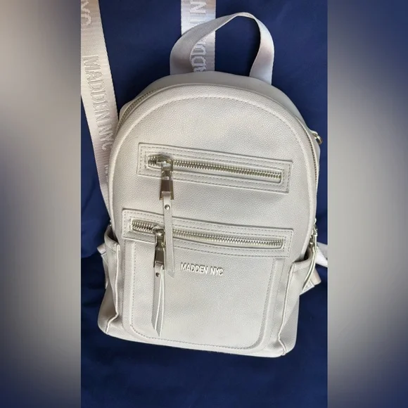 Steve Madden | Bags | Steve Madden Cream Backpack With 
